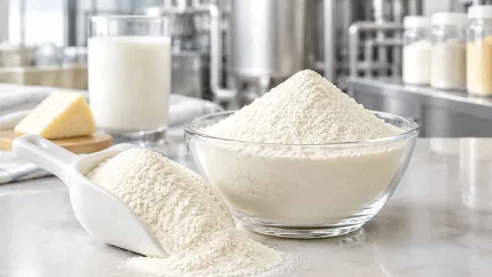 پودر آب پنیر شیرین انتخابی اقتصادی برای تولیدکنندگان